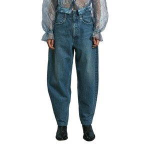 Tanaka Tapered Jean Trousers With High Waist - NWT